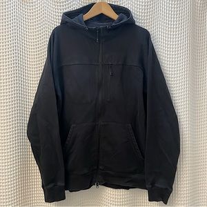 Nike Sportswear 2000s Full Zip Black Action Cargo Hoodie Jacket